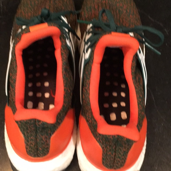 NWOT Adidas Ultraboost 4.0 “Miami Hurricanes” main image 8